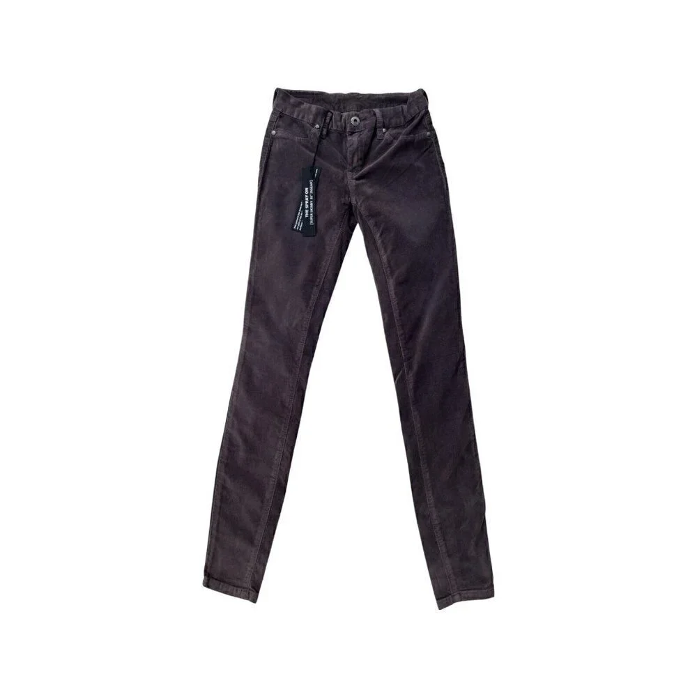 BLANKNYC Brown Velvet Velveteen Super Skinny Jeans Women’s Multi Sizes - Picture 15 of 16